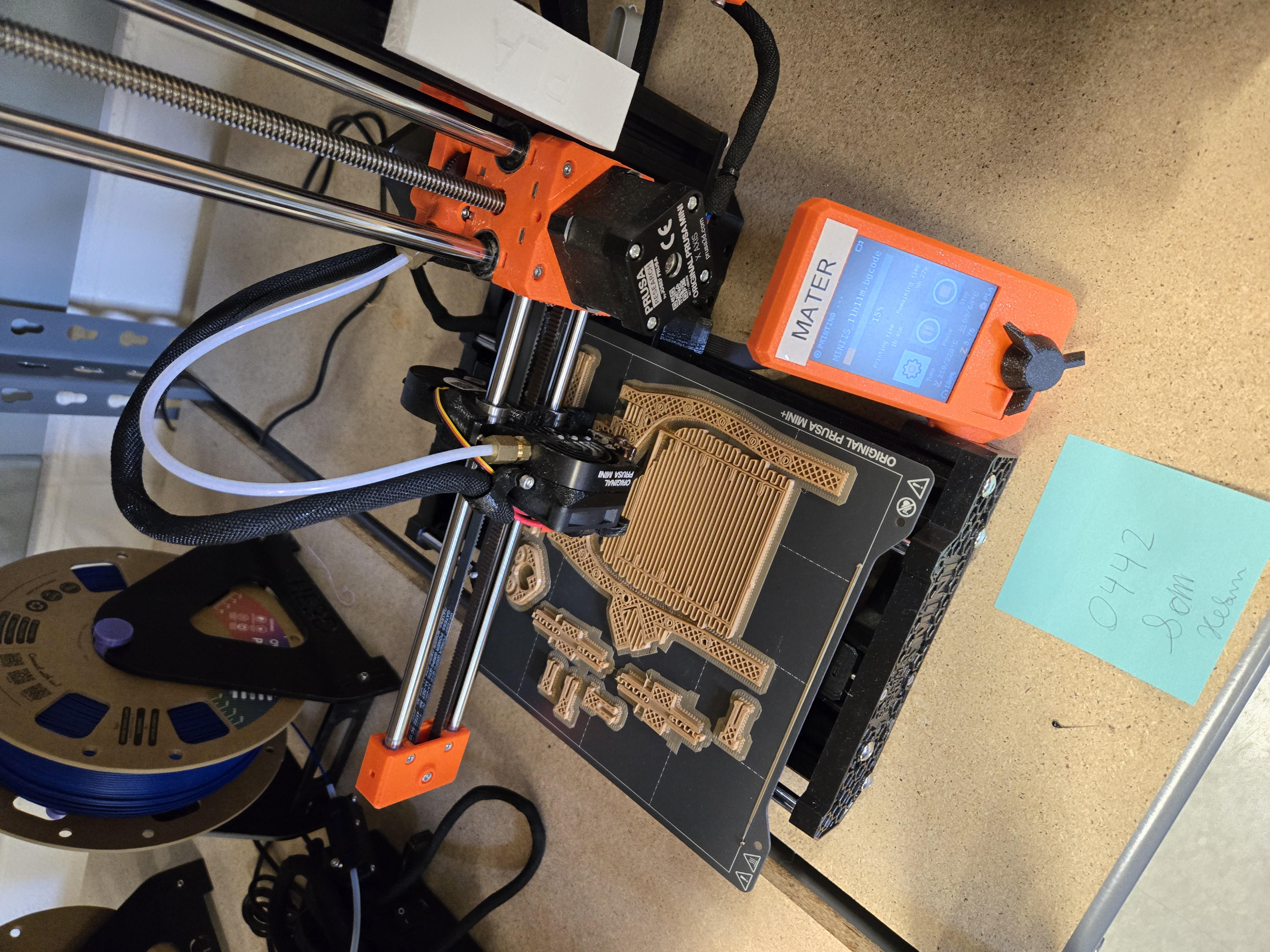 First build plate printing