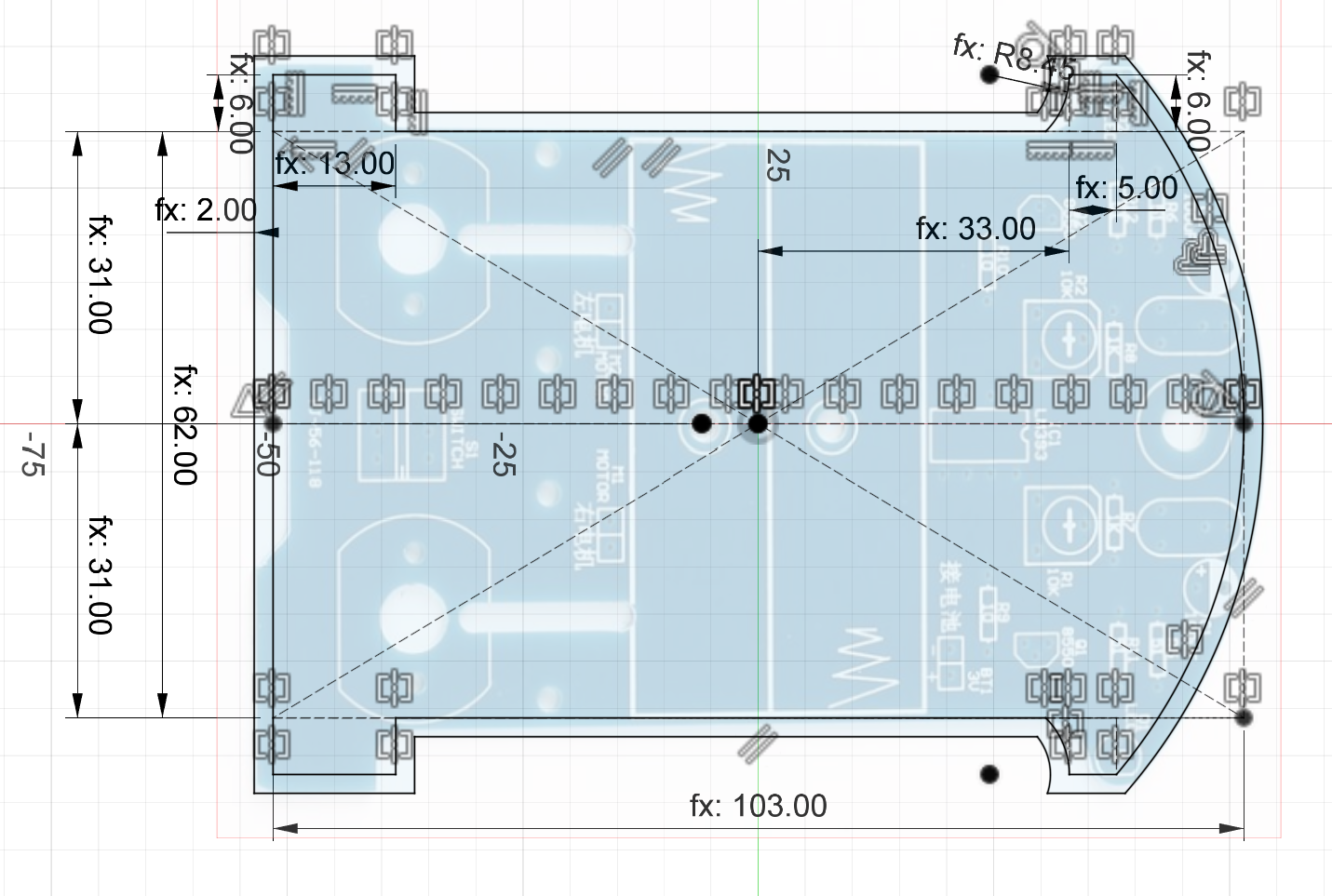 Base PCB Sketch